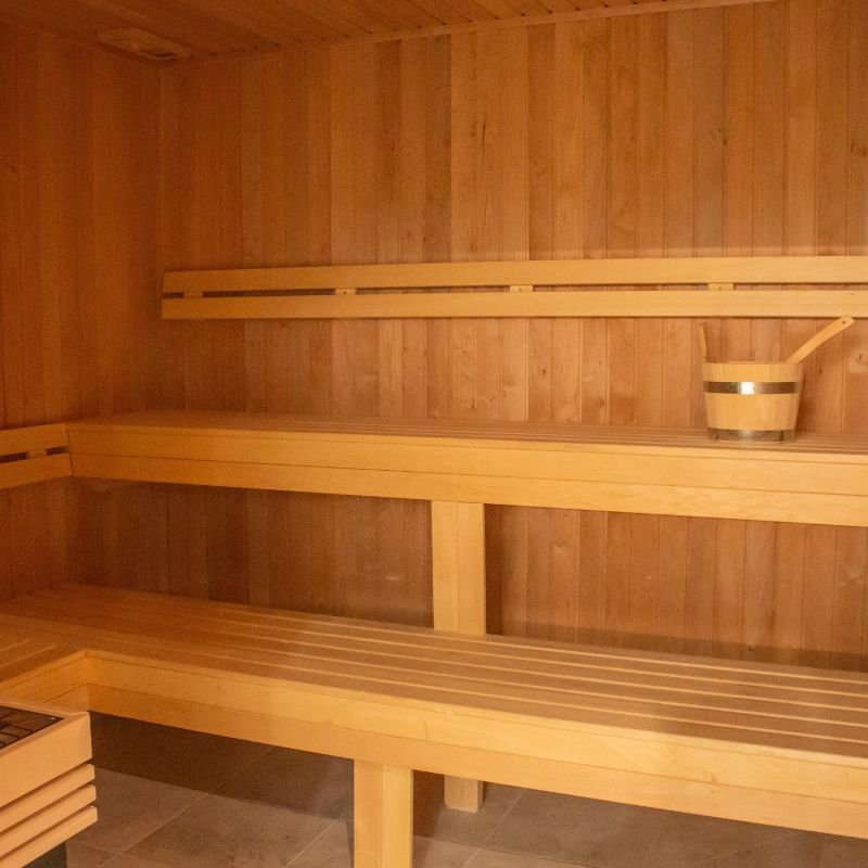 Sauna - The Spa at Ravenport Resort 